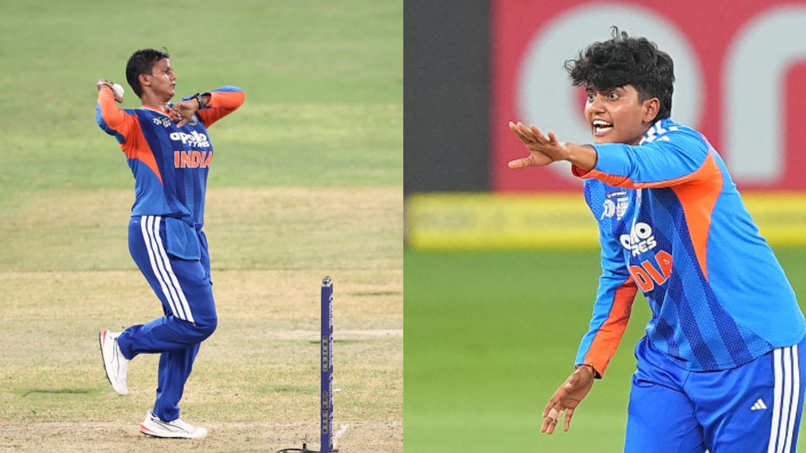ICC T20I Rankings: Shree Charanai tops chart with record rating points, Deepti Sharma takes big leap after Asia Cup heroics India's ace spinners Shree Charani (R) and Deepti Sharma in this frame. (Getty)