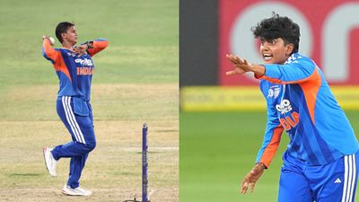 ICC T20I Rankings: Shree Charanai tops chart with record rating points, Deepti Sharma takes big leap after Asia Cup heroics India's ace spinners Shree Charani (R) and Deepti Sharma in this frame. (Getty)