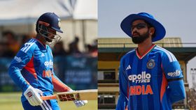 India's Vaibhav Sooryavanshi (R) and Shreyas Iyer in this frame. (Getty) India's Vaibhav Sooryavanshi (R) and Shreyas Iyer in this frame. (Getty)