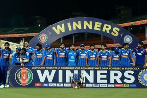 IND vs AFG: Shreyas Iyer wins hearts by inviting Afghan skipper to join India's Trophy celebrations after T20I series sweep SportsTak