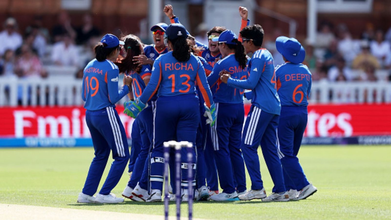 Asian Games: Shafali Verma shines as India beat Japan by 8 wickets to qualify for semifinals Indian women's cricket team in the frame (Image via Getty)