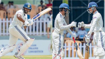 Sudharsan scores 57 on comeback, Kushagra-Kotian’s fifties rescue India A from 97/5 vs Australia A on Day 1 Sai Sudharsan, Kumar Kushagra, Tanush Kotian