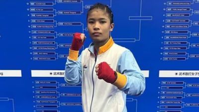 Roshibina Devi storms into Asian Games 2026 wushu final, eyes gold after bronze and silver in last 2 editions Roshibina Devi