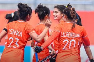 Deepika reacts to breaking record for most goals in a match as India beat Thailand 20-1 SportsTak
