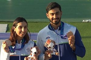 Anantjeet, Parinaaz bag bronze in skeet mixed team despite levelling scores with Korea, here's why! SportsTak