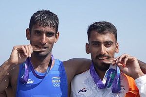 Rowers Salman Khan, Satnam Singh win India's only medal in sculls event amid selection controversy SportsTak