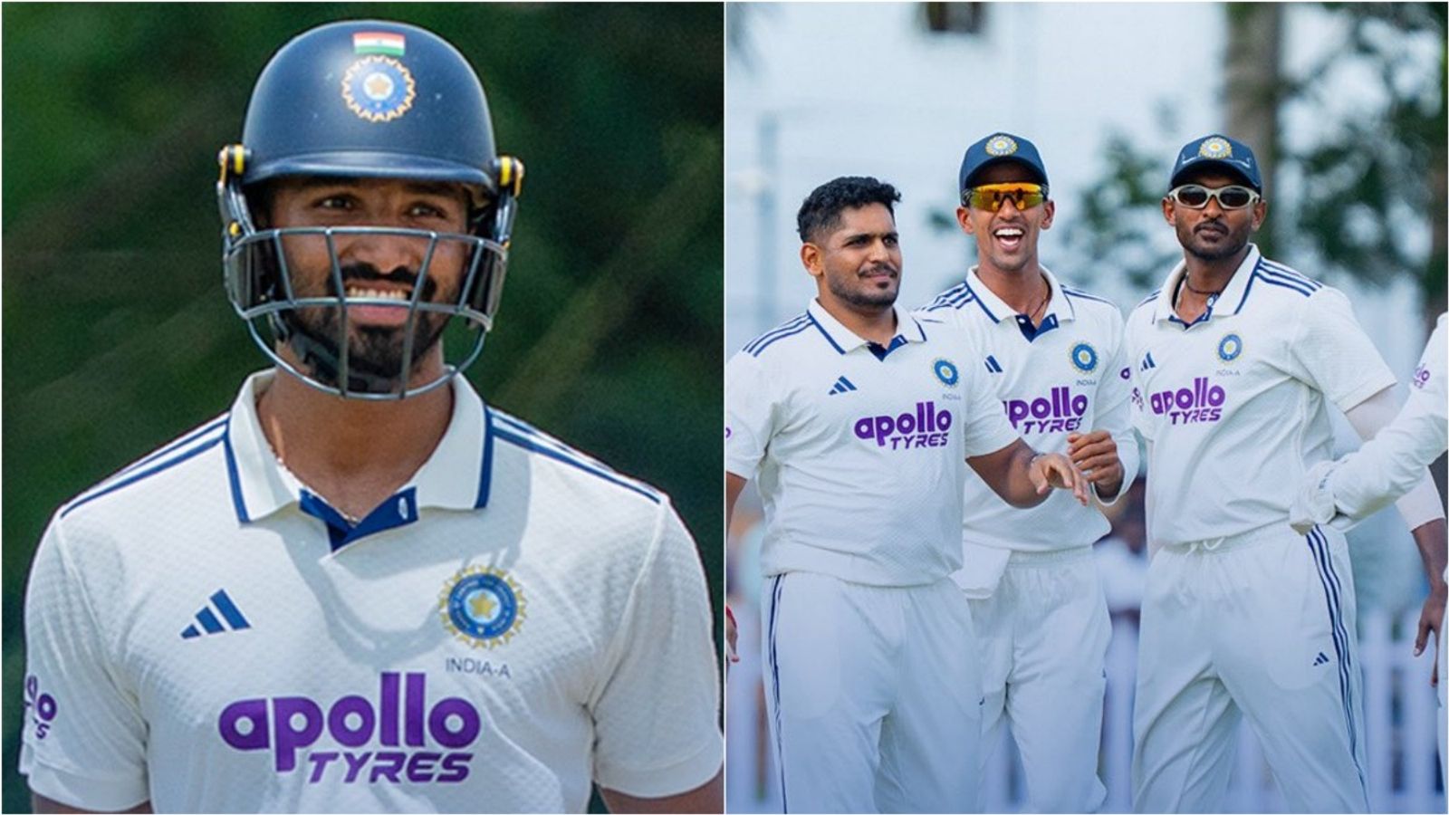 Padikkal's 59, Kushagra's unbeaten 46 helps India A set 363-run target, Australia A lose both openers in run chase India A captain Devdutt Padikkal during his knock against Australia A on Day 3 of 1st unofficial Test; Tushar Deshpande celebrates a wicket with his teammates.