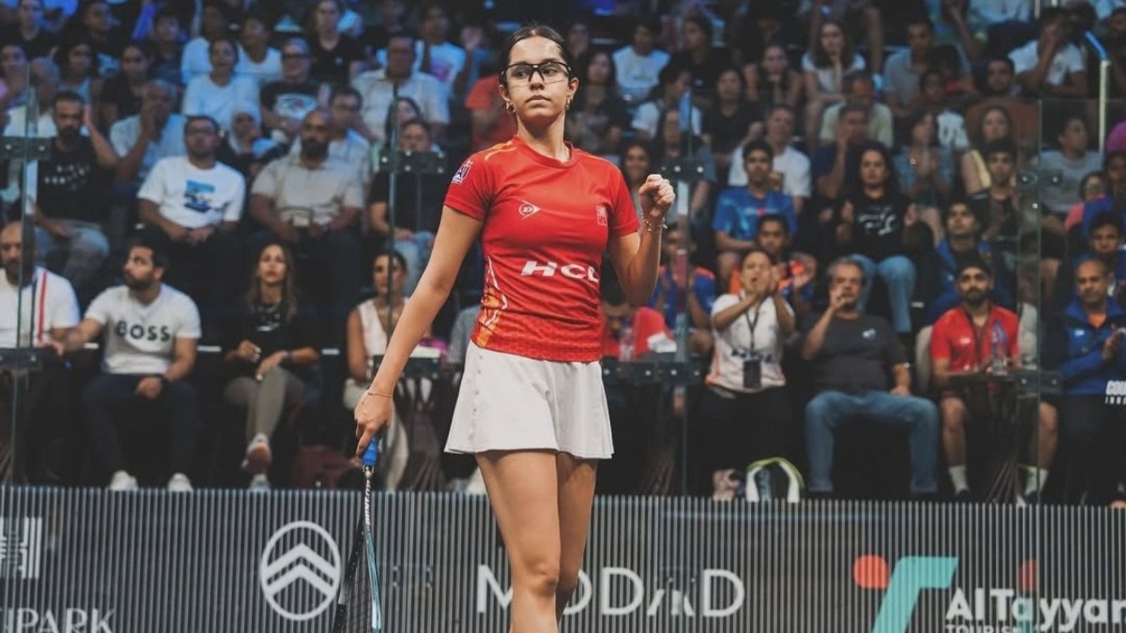 Asian Games: Anahat Singh reaches historic gold medal match; one win away from direct qualification for LA 2028 Olympics Anahat Singh in the frame (Image via Anahat Singh/Instagram)