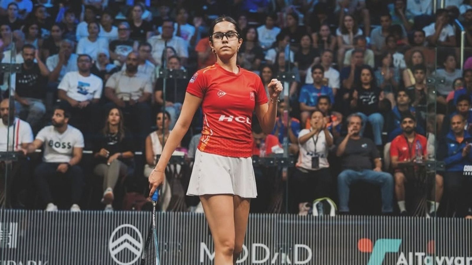Asian Games 2026: Anahat Singh creates history; wins silver medal at women's squash singles final Anahat Singh in the frame (Image via Anahat Singh/Instagram)