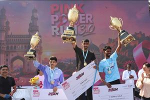Hyderabad’s Pink Power Run draws 35,000 participants & celebrities for Women’s Health & Breast Cancer Awareness; ₹75 lakh prize SportsTak