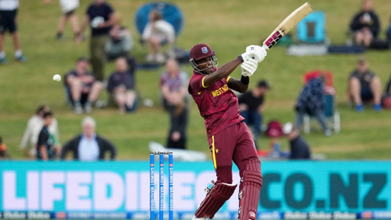 Justin Greaves creates history at 32, claims maiden ODI century as West Indies makes strong start against India Justin Greaves in the frame (Image via Getty)