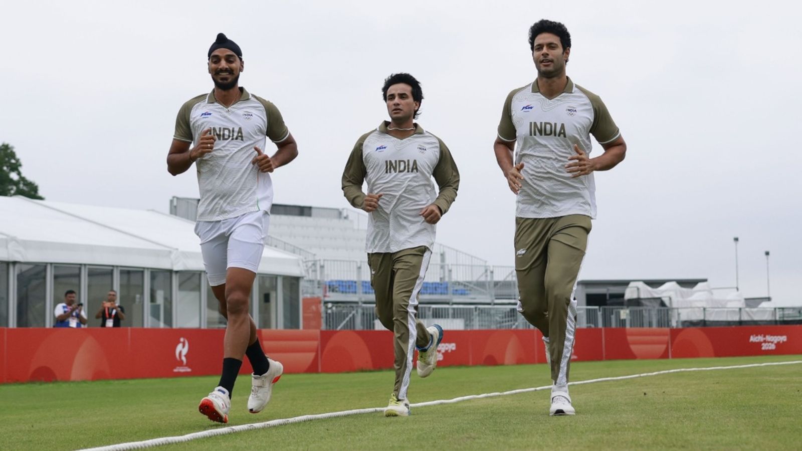 India's Asian Games 2026 semifinal opponents confirmed after another quarter-final washout India's Arshdeep Singh, Abhishek Sharma, Shivam Dube during a training session at Asian Games 2026.