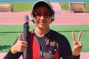 Indian trio of Neeru, Aashima and Manisha win silver medal in women's trap team event at Asian Games 2026 SportsTak
