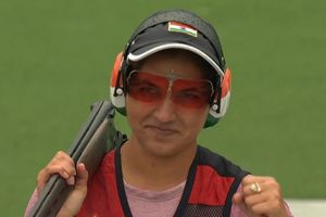 Trap shooter Neeru Dhanda breaks record to win India's 1st individual gold at Asian Games SportsTak