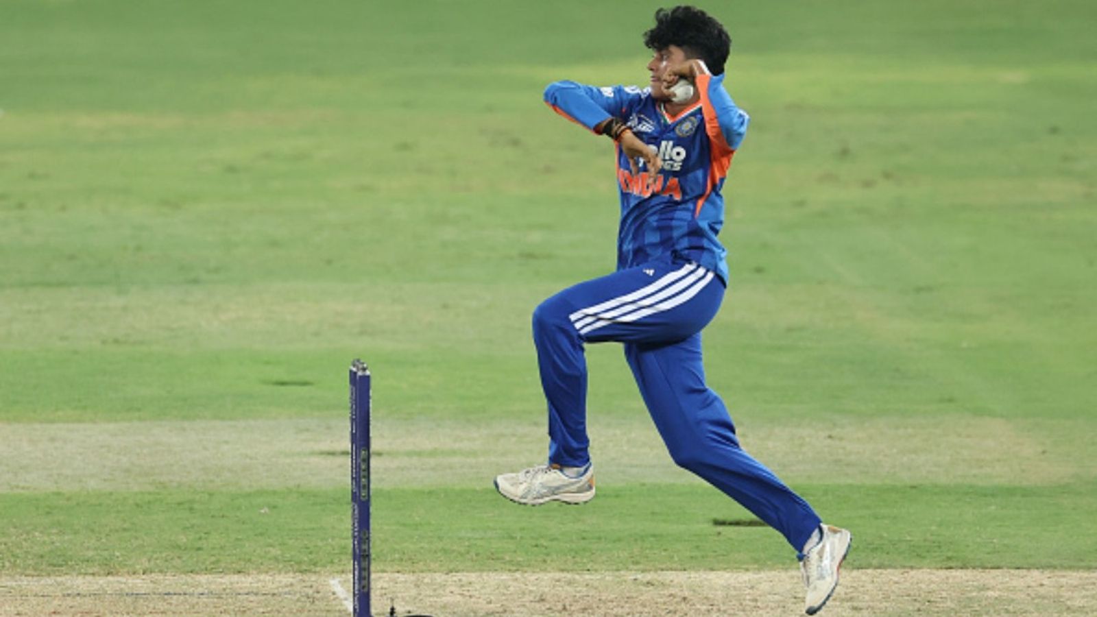 Sree Charani breaks Australia pacer's all-time T20I rankings record, achieves highest-ever rating Sree Charani of India bowls during the Women's T20 Asia Cup 2026 match against Thailand at Dubai International Stadium on August 30, 2026 in Dubai, United Arab Emirates.