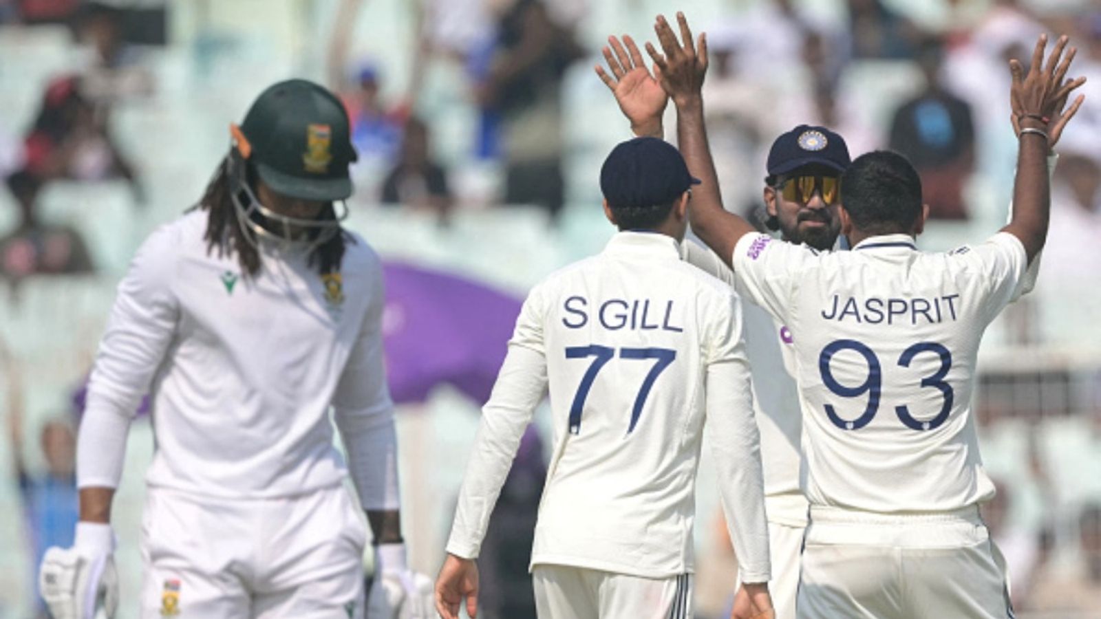 BCCI's message to Test players ahead of New Zealand tour: Gill, Rahul & others told to play Ranji Trophy India's Jasprit Bumrah (R) celebrates with KL Rahul and captain Shubman Gill, after taking the wicket of South Africa's Tony de Zorzi (L) during the first day of the first Test at the Eden Gardens in Kolkata on November 14, 2025.