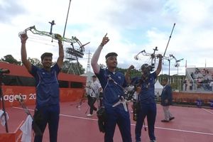 Hat-trick of gold medals for archers! India beat China by 1 point in dramatic final SportsTak