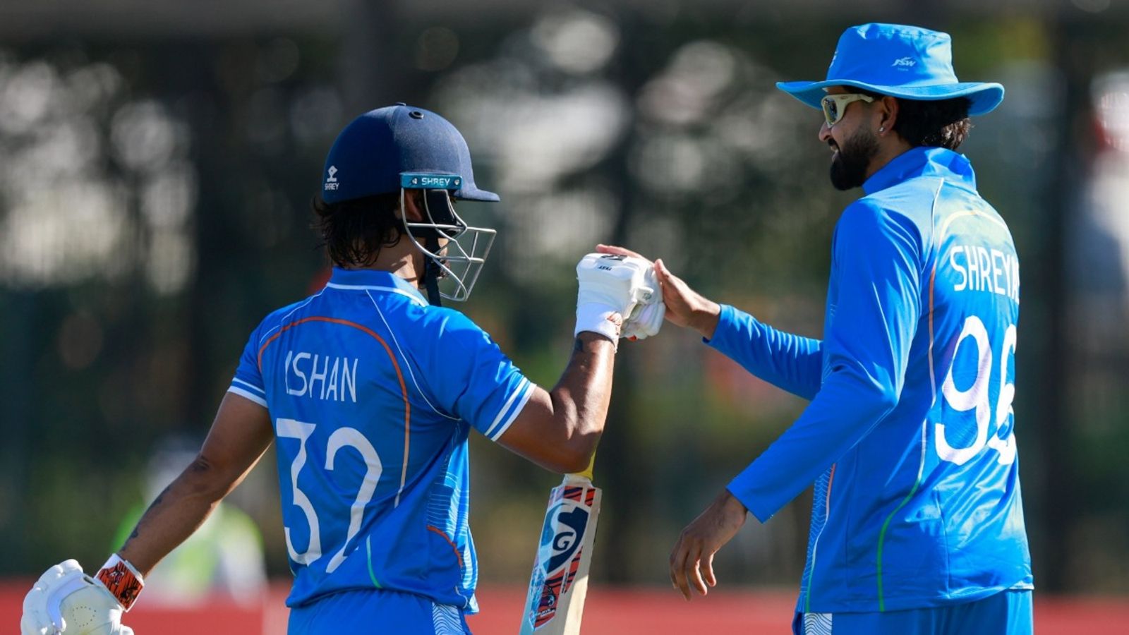 India vs Pakistan gold medal match confirmed! Kishan stars with 80 in 124-run win as Sri Lanka bowled out for 45 India's Ishan Kishan is congratulated by captain Shreyas Iyer after his unbeaten 80 against Sri Lanka in Asian Games 2026 men's cricket semifinal match on October 1.