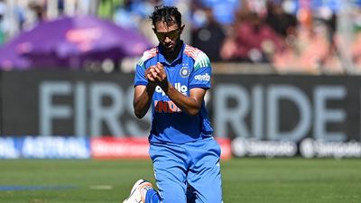 Injury scare continues to haunt India as Prasidh Krishna ruled out of 3rd ODI vs WI, Dhoni's CSK teammate announced replacement India's star pacer Prasidh Krishna in this frame. (Getty)