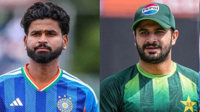 Asian Games 2026: 6 golds in 24 Hours, now IND vs PAK final! Know India's complete schedule for closing day India captain Shreyas Iyer (L) and Pakistan skipper Sahibzada Farhan in frame. (X)