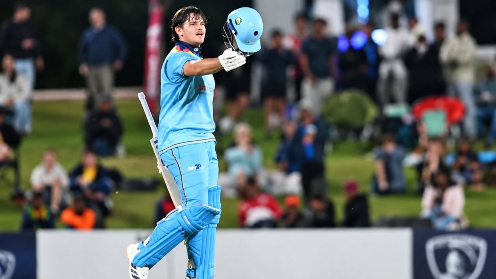 Pretorius beats RR teammate Sooryavanshi to break Gayle's T20 world record with unbeaten 188 South Africa's Lhuan-dre Pretorius scored an unbeaten 188 for Titans against Knights in CSA T20 Challenge clash on October 2. (Source: X)