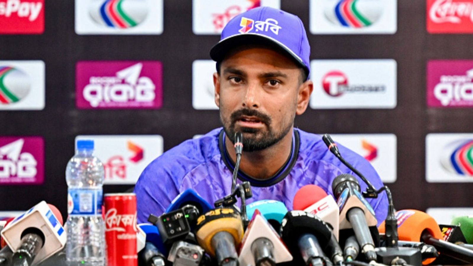 Litton Das rules out resigning as captain after bronze medal match defeat, defends teammates for eating out Bangladesh's captain Litton Das addresses a press conference at the Bir Sreshtho Flight Lieutenant Matiur Rahman Stadium in Chittagong on April 26, 2026.