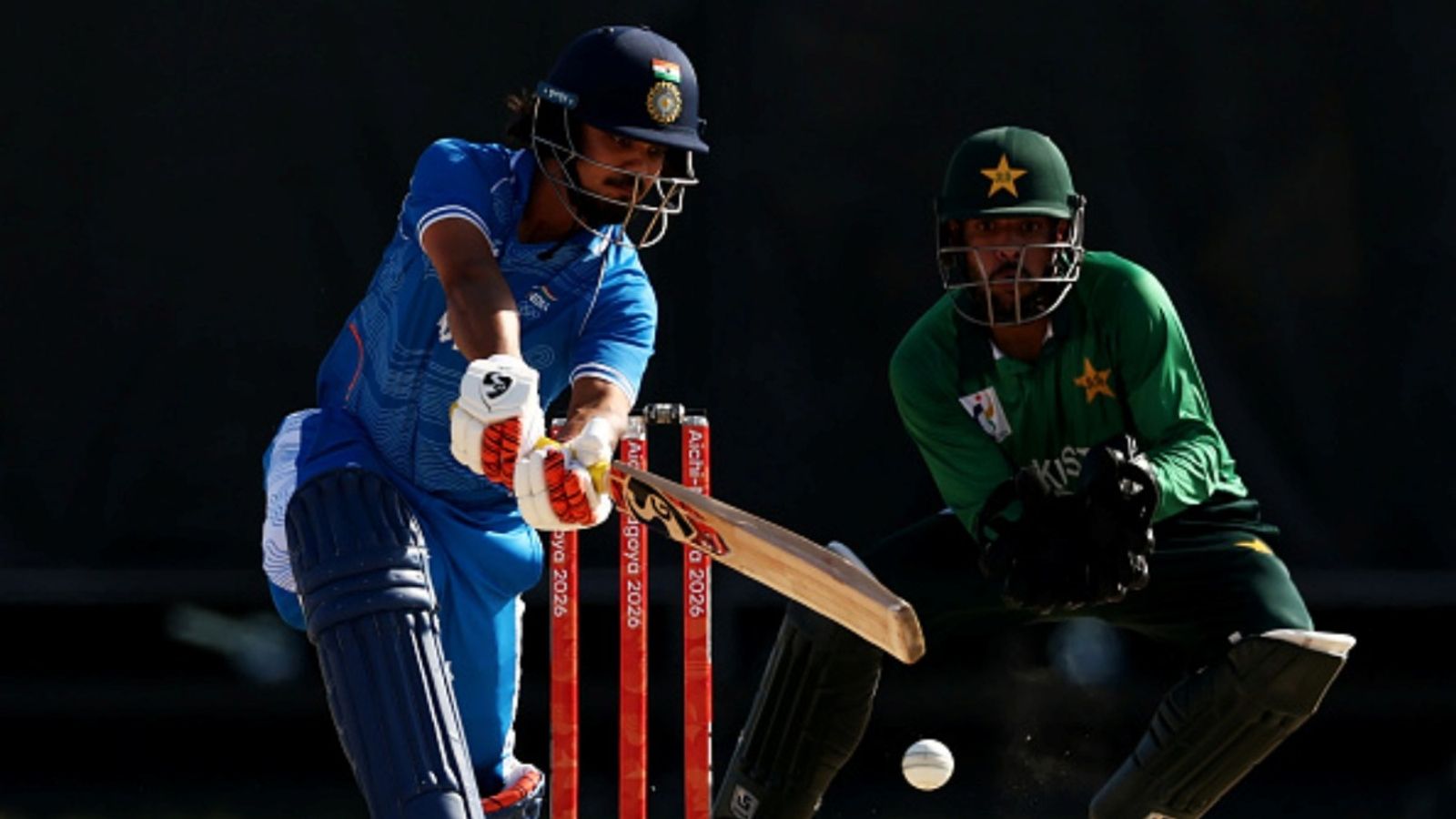 Can Kishan surpass Suryakumar, Rizwan and break Austria batter's record for most T20I runs in a calendar year? Ishan Kishan of India bats against Pakistan during the Cricket Men's Gold Medal match on day 14 of the 20th Asian Games Aichi-Nagoya at Korogi Athletic Park on October 03, 2026 in Nisshin, Aichi, Japan.