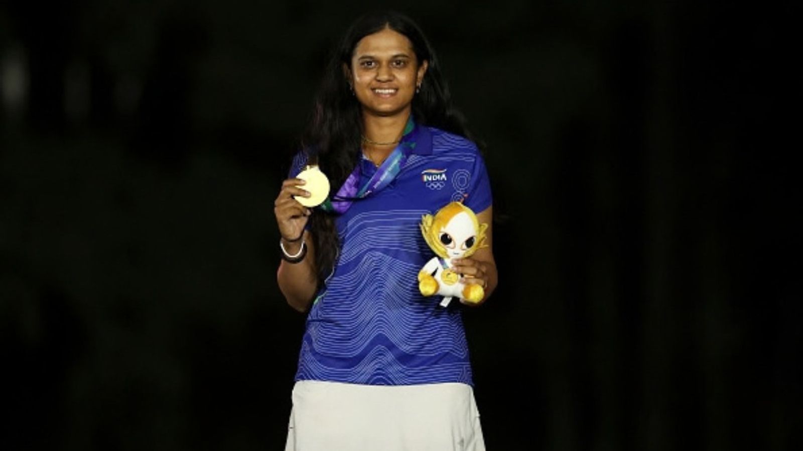 Meet Pranavi Sharath Urs, India's first women's golf gold medalist at Asian Games; Kapil Dev sends special message Pranavi Sharath Urs in the frame (Image via Getty)