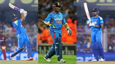 Stats prove how Rohit Sharma, Virat Kohli are mirroring Sachin Tendulkar’s late-career surge before ODI World Cup India's batting juggernauts Rohit Sharma (L), Sachin Tendulkar (C) and Virat Kohli in frame. (Getty)
