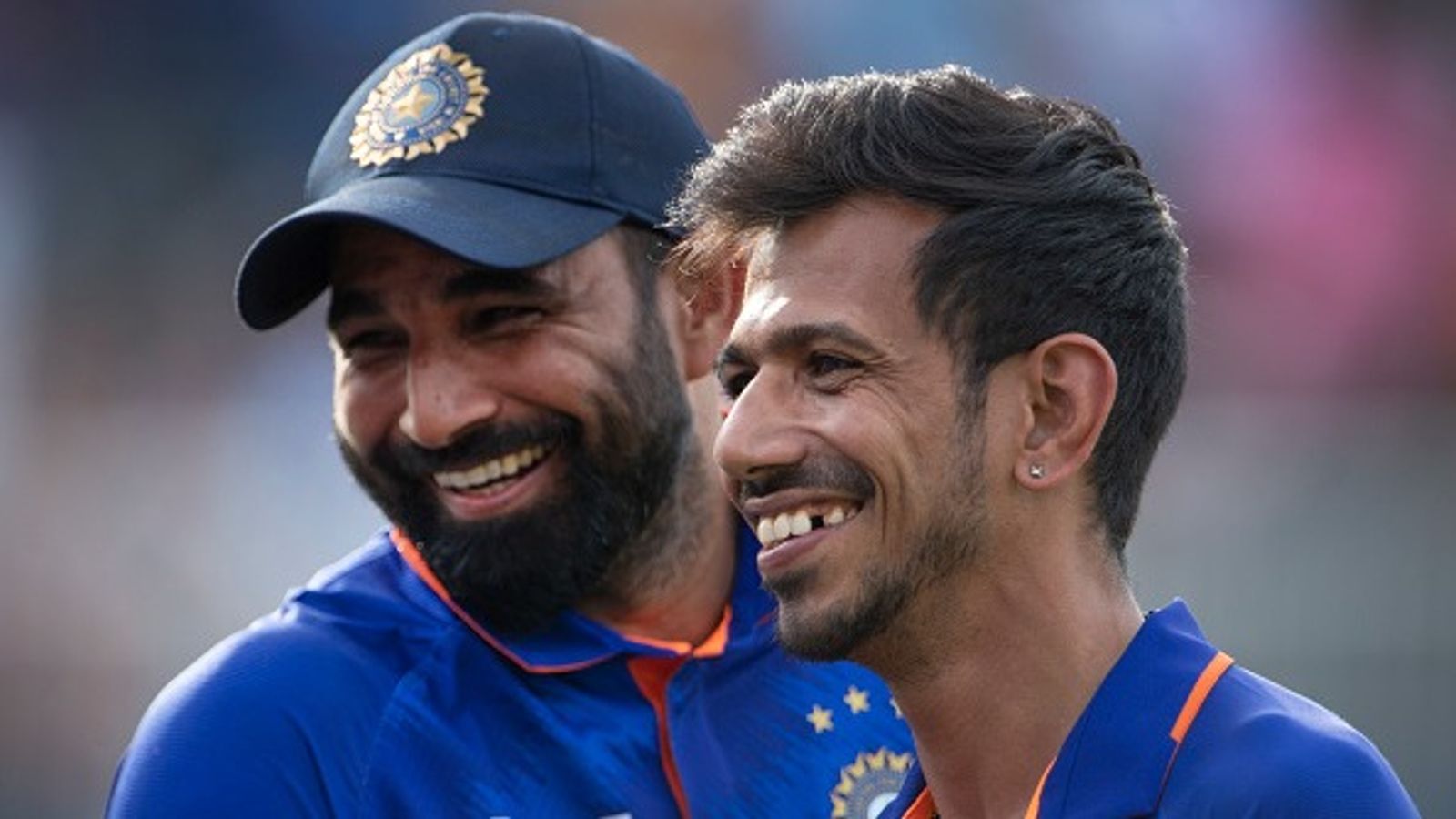 Snubbed Indian players who could benefit from Ajit Agarkar’s exit following Bhuvneshwar Kumar's suit India's Mohammed Shami (L) and Yuzvendra Chahal in this frame. (Getty)