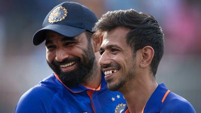 Snubbed Indian players who could benefit from Ajit Agarkar’s exit following Bhuvneshwar Kumar's suit India's Mohammed Shami (L) and Yuzvendra Chahal in this frame. (Getty)