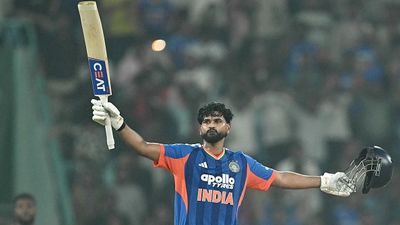DECODED: What technical adjustment Shreyas Iyer made in his batting to tonk maiden T20I century? KKR coach reveals India's T20I captain Shreyas Iyer in this frame. (Getty)