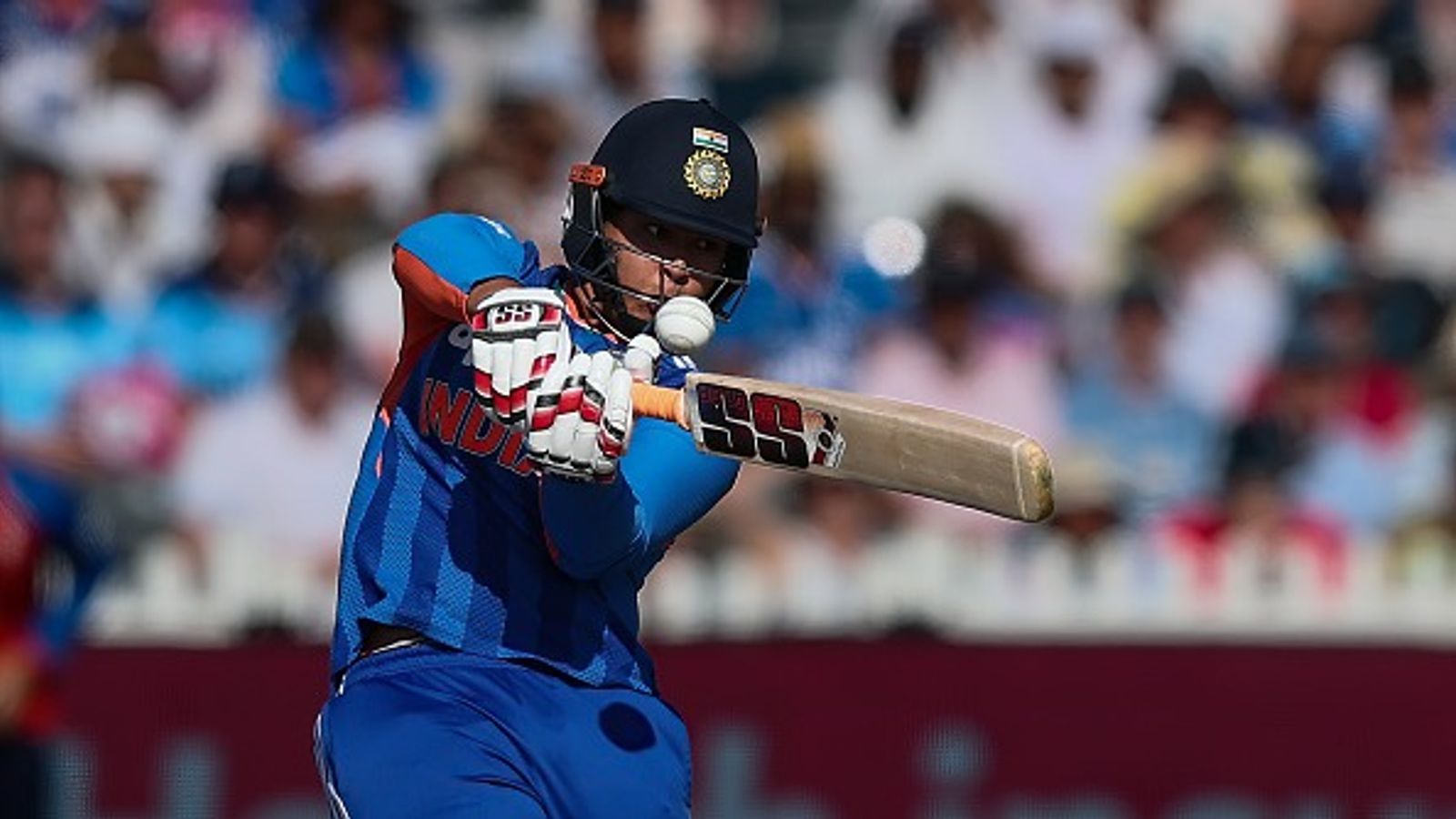 Vaibhav Sooryavanshi set to draft into India's playing XI in 2nd T20I vs West Indies at the expense of 31-year-old India's explosive opener Vaibhav Sooryavanshi in this frame. (Getty)