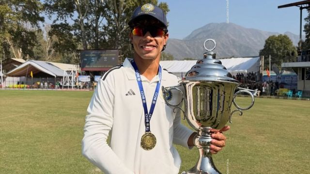 Who is Shikhar Mohan? 21-year-old Jharkhand opener records century against Kerala in Ranji Trophy Shikhar Mohan in the frame (Image via Shikhar Mohan/Instagram)
