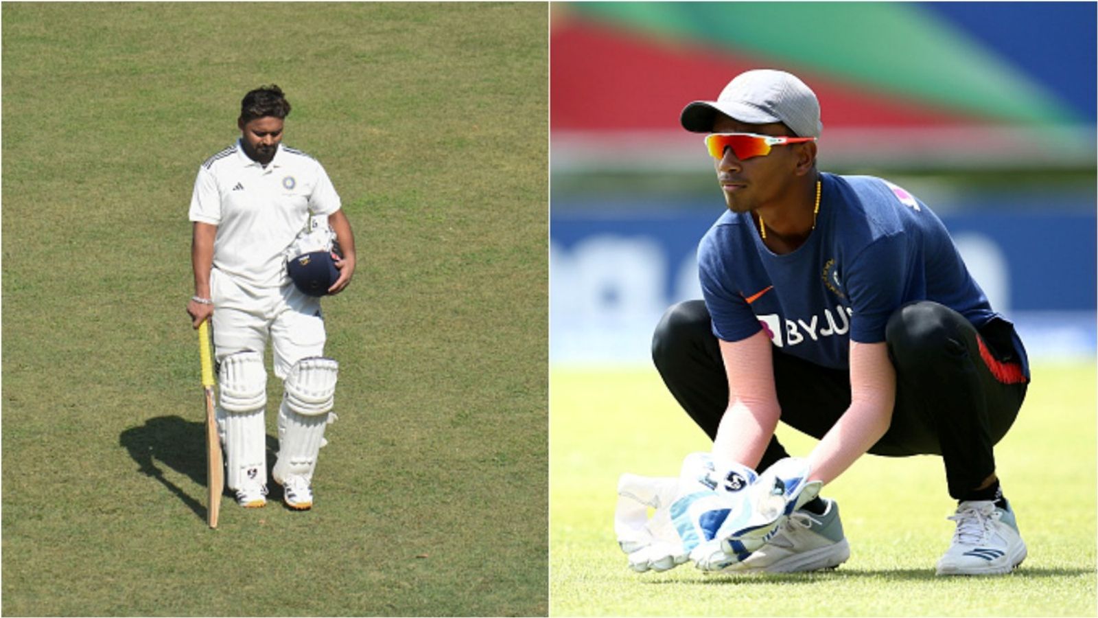Rishabh Pant ruled out of 1st two games vs New Zealand A, Gujarat Titans wicketkeeper named replacement A dejected Rishabh Pant after losing his wicket; Kumar Kushagra during a training session.