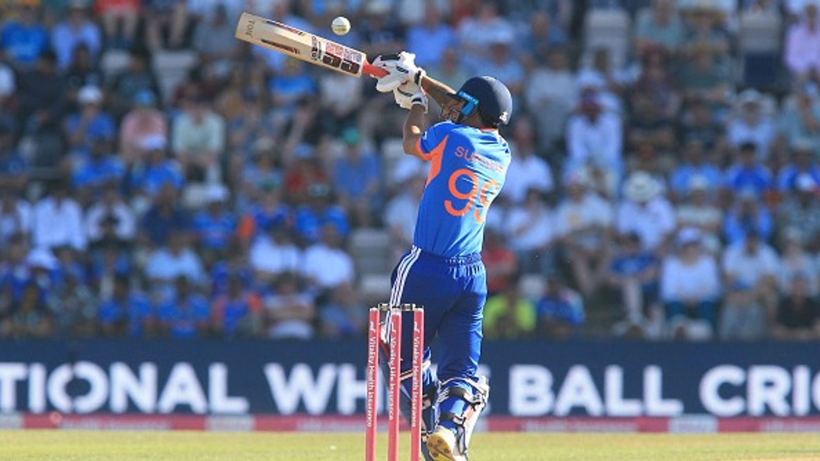 Punjab Kings' star in contention to make ODI debut for India in five-match series against New Zealand India's star all-rounder Suryansh Shedge in this frame. (Getty)