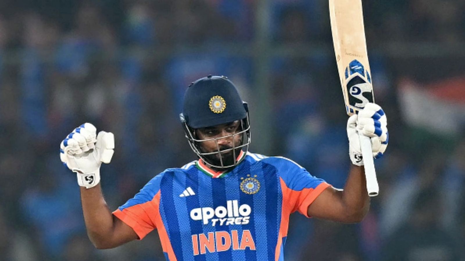 'No replacement for Bumrah': Samson defends bowlers amid scrutiny, provides injury update on Arshdeep India's Sanju Samson celebrates after scoring a half-century during the fourth T20I of the series against West Indies at the Rajiv Gandhi International Stadium in Hyderabad on October 14, 2026.