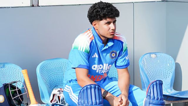 Virender Sehwag's son Aaryavir wreaks havoc with towering 173 off 143 riding on 8 sixes, 19 fours, Know where Virender Sehwag's son Aaryavir Sehwag in this frame. (X)