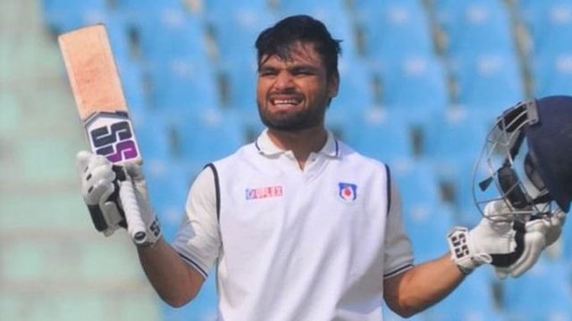 Rinku Singh's ton-spree in Ranji Trophy 2026-27 continues, cracks gritty 118 to rescue UP against Goa Uttar Pradesh's star batter Rinku Singh in this frame. (Screenshot)