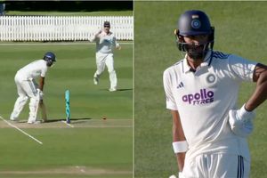 Rahul out hit-wicket, Padikkal slams fifty but IND A still way behind NZ A after Day 2 SportsTak