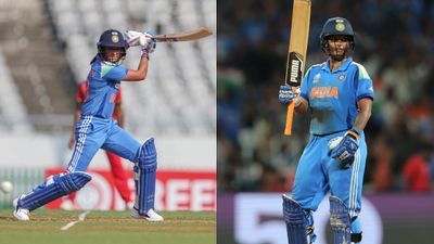 IND W vs ZIM W: Harmanpreet-Deepti's centuries bulldoze Zimbabwe as India clinch series with 121-run in 2nd ODI India's Harmanpreet Kaur (L) and Deepti Sharma in this frame. (X)