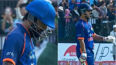 Krunal Pandya-led India face defeat against Pakistan in Hong Kong Sixes 2026 opener Krunal Pandya, Nitish Rana