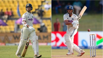 Another duck for Jaiswal raises concern but Jurel stars with unbeaten 99 after Padikkal's 80 on Day 1 Yashasvi Jaiswal, Dhruv Jurel