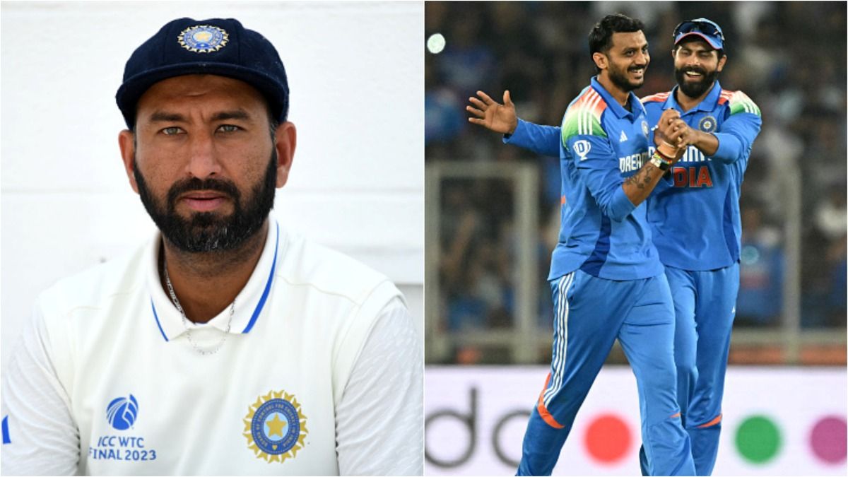 Cheteshwar Pujara, Ravindra Jadeja, Axar Patel Cheteshwar Pujara, Ravindra Jadeja, Axar Patel