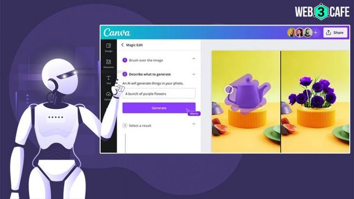 Canva has announced the release of new AI tools that allow users to express their creativity