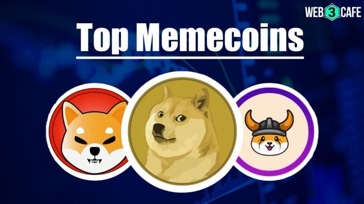 Top memecoins by market cap- Dogecoin, Shiba Inu & Floki