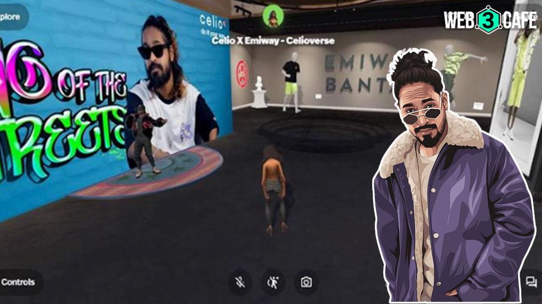 Celio has arrived in the metaverse  with Emiway Bantai Celio has arrived in the metaverse  with Emiway Bantai