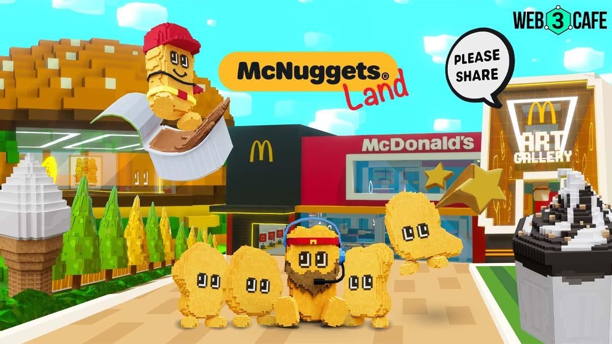 McDonald's unveils 'McNuggets Land' a Metaverse game