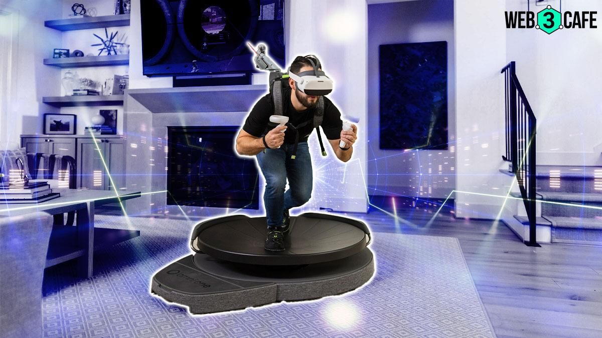 Omni One, the VR treadmill system