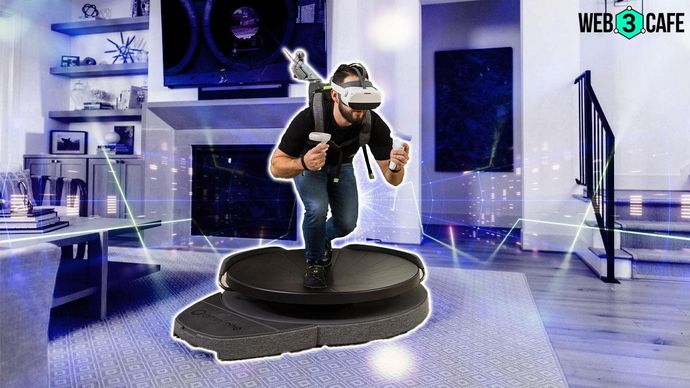 Omni One, the VR treadmill system
